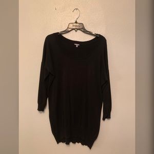 Oversized long sleeve shirt